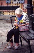 Elderly Corsican Lady
